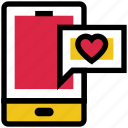 chat, love, message, mobile, smartphone, valentine’s day