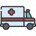 ambulance, transportation, vehicle, medical, hospital