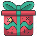 winter, gift, present, holiday, december, christmas