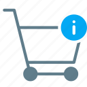 buy, cart, detail, info, shopping, trolley