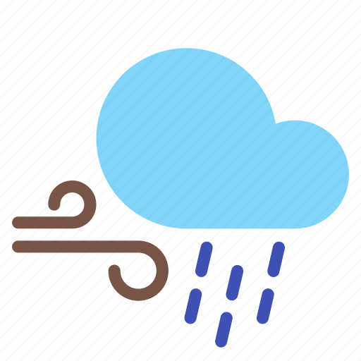 Cloud, forecast, rain, shower, weather icon - Download on Iconfinder