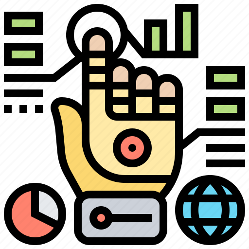 Augmented, gloves, innovation, sensor, wired icon - Download on Iconfinder