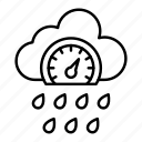 pressure, barometer, rain, scale, weather, cloud