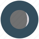 crescent, moon, phase, waxing