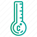 celsius, temperature, thermometer