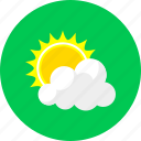 sun, cloud and sun, cloudy, forecast, summer, sunny, weather