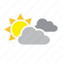 clouds, cloudy, meteorology, sun, weather