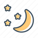 moon, night, night sky, nightime, stars, weather