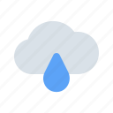 cloud, drop, rain, rainy, water, weather, wet