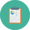 analytics, charts, clipboard, graph, monitoring, report, report sales icon