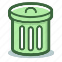 bin, can, garbage, remove, trash