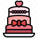 cake, wedding, marry, marriage, love, congratulate, heart