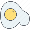 egg, breakfast, english, food, fried, fried egg, kitchen