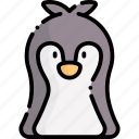 penguin, bird, animal, zoo, wildlife, northpole