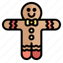 christmas, cookie, gingerbreadman, merry, xmas