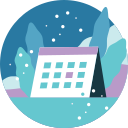 activity, background, calendar, snowfall, winter