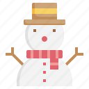 snowman, snow, winter, christmas, xmas