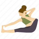 archer, exercise, pose, yoga