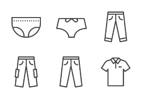 iOS icons - Clothes