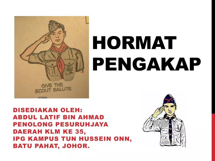 hormat pengakap