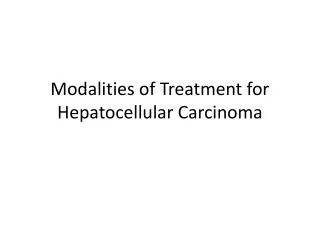 PPT - Hepatocellular Carcinoma (HCC) PowerPoint Presentation, free ...