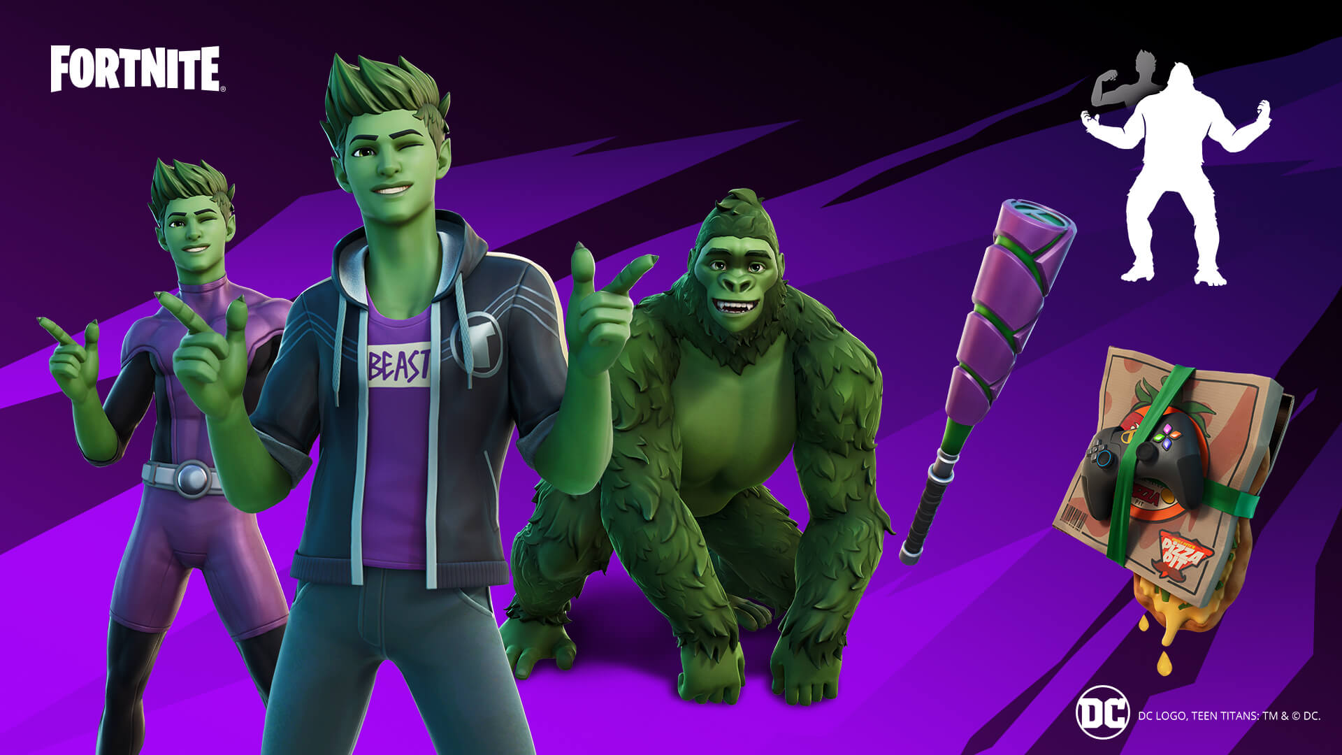 DC’s Beast Boy Unites with Raven in Fortnite - Compete to Unlock His ...