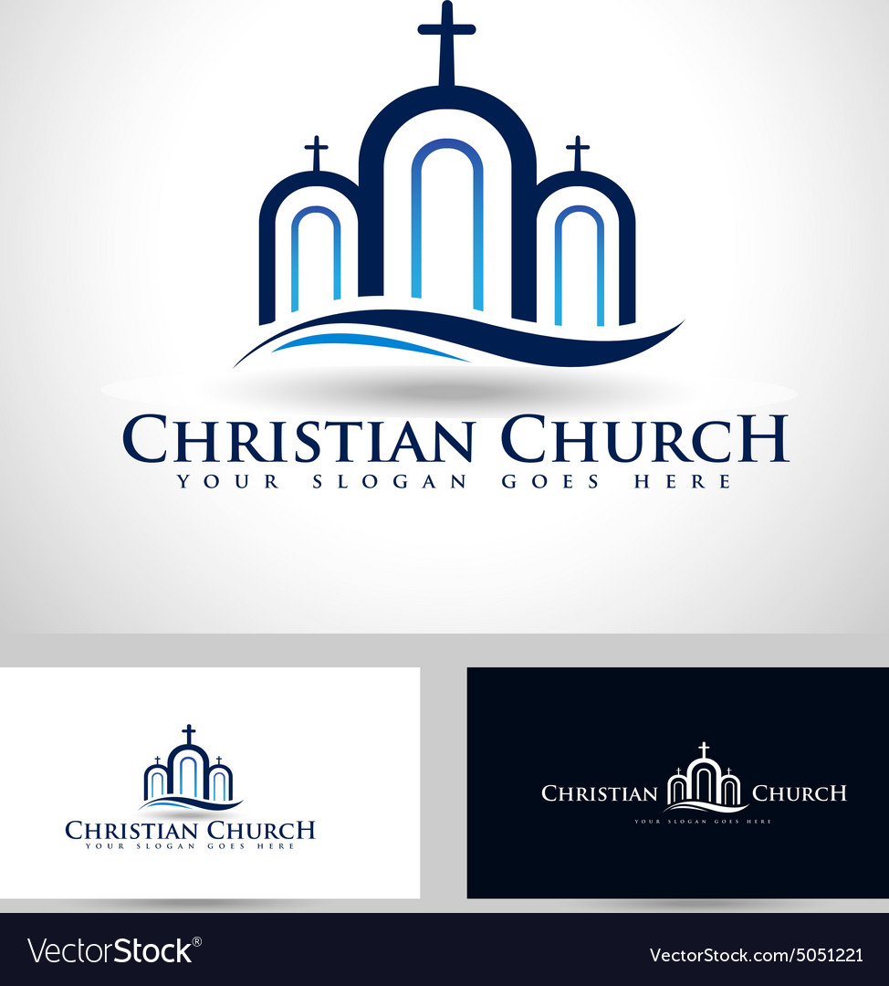 Church logo Royalty Free Vector Image - VectorStock