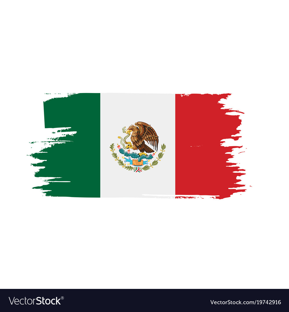 Download Mexican flag Royalty Free Vector Image - VectorStock