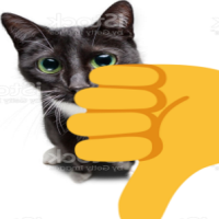 thumbsdowncat - Discord Emoji