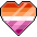 LesbianHeart Discord Emoji