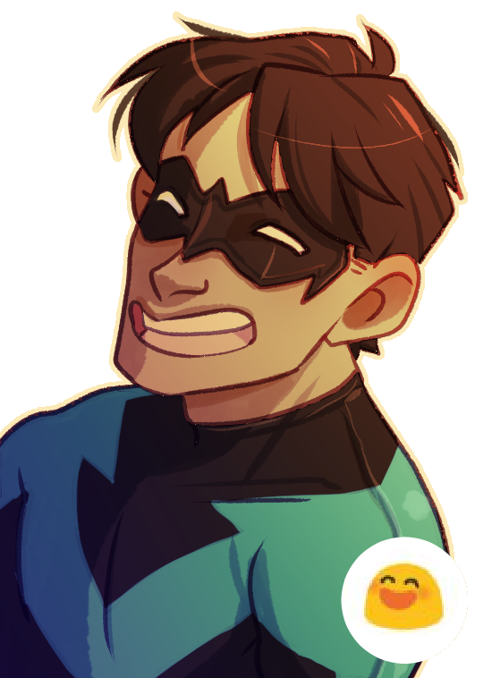 NightwingGrin Discord Emoji