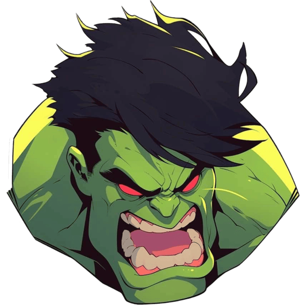 HulkRage Discord Emoji