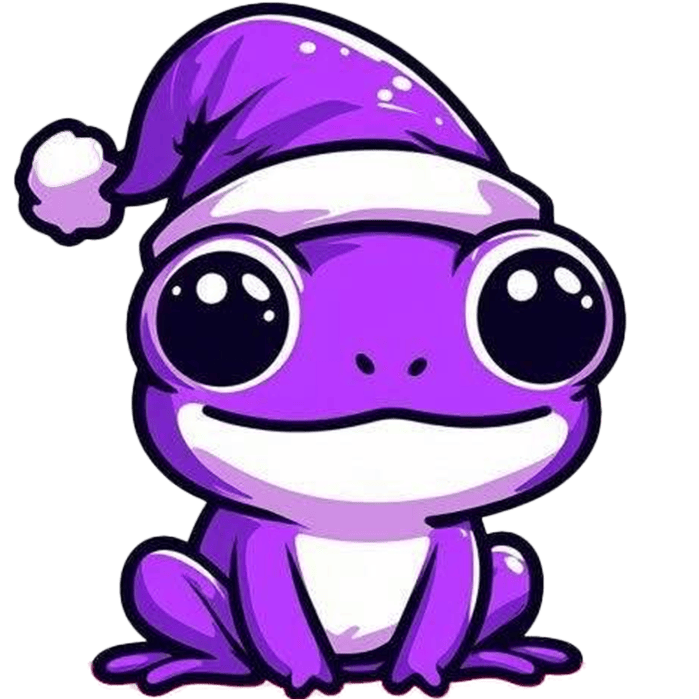 ChristmasFrog Discord Emoji