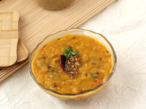 Yellow Dal with Tadka