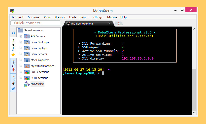 MobaXterm Home Edition