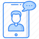 webinar, conference, live, online, presentation, seminar, streaming icon icon