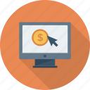 click, pay, pay per click, per, ppc icon