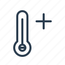 heat, high, hot, plus, temperature, termometer, weather