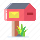 mail, box, mailbox