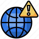 alert, globe, earth, grid, worldwide