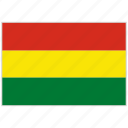 bolivia, bolivia flag, country, flag, national, national flag, world flag