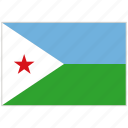 country, djibouti, djibouti flag, flag, national, national flag, world flag