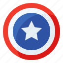 america, circle, shield, usa