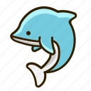 animal, dolphin, fish, ocean