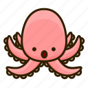 animal, ocean, octopus, squid