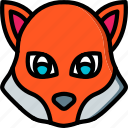 animal, avatar, avatars, fox