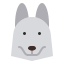 animal, carnivore, cartoon, fauna, husky dog, pet, zoo 