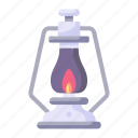 lamp, camping, gas, lantern