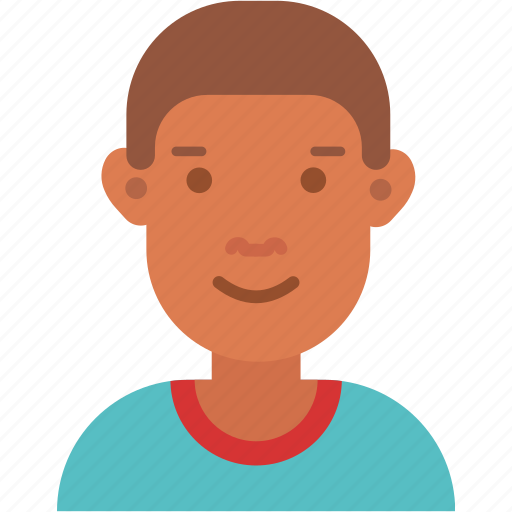 African, avatar, boy, kid, man, young icon - Download on Iconfinder