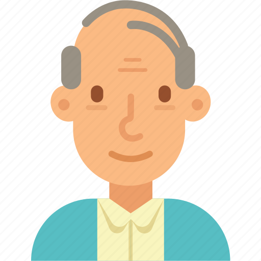 Avatar, bald, man, old, senior icon - Download on Iconfinder